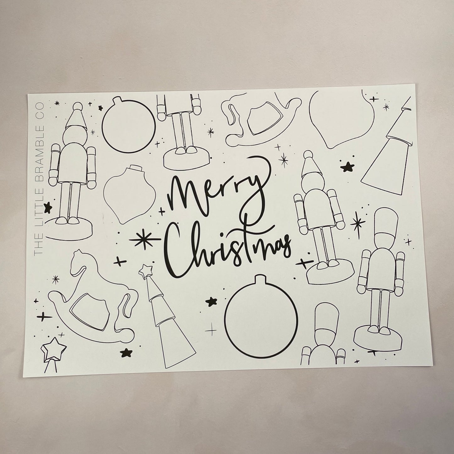 FREE A3 Christmas colouring sheet Digital Download!