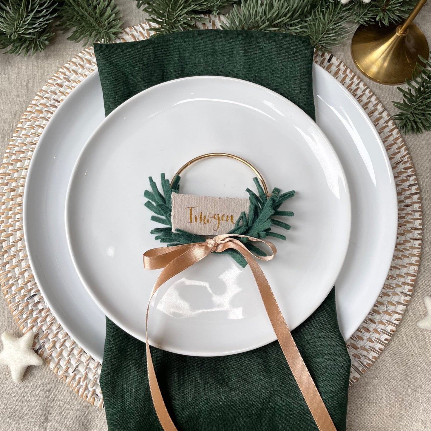 Mini Wreath Decoration - The Little Bramble Co