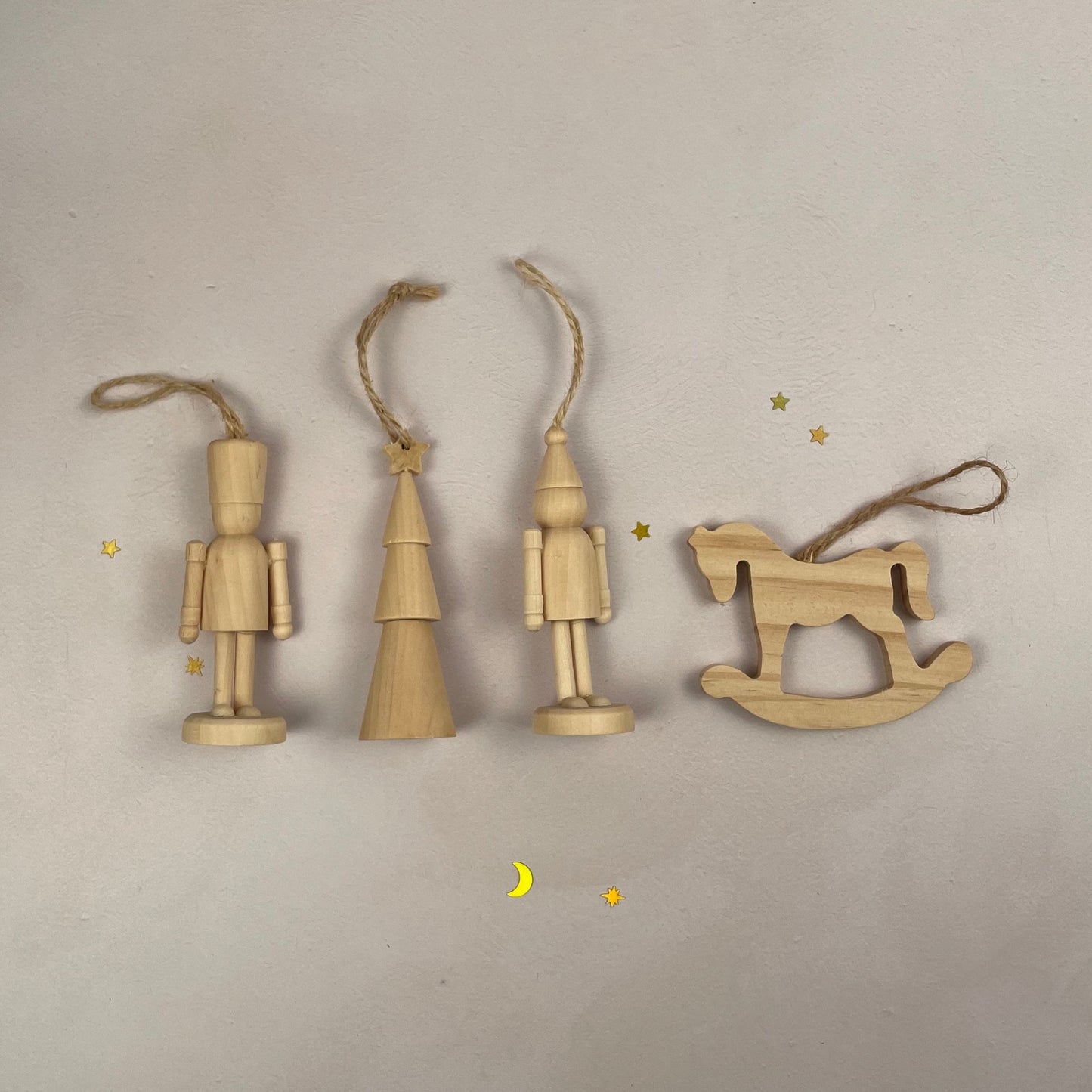 New Kit! Colour Your own Wooden Ornament