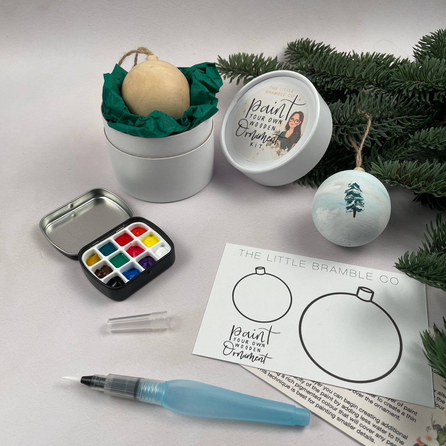 New Kit! Paint Your own Wooden Ornament