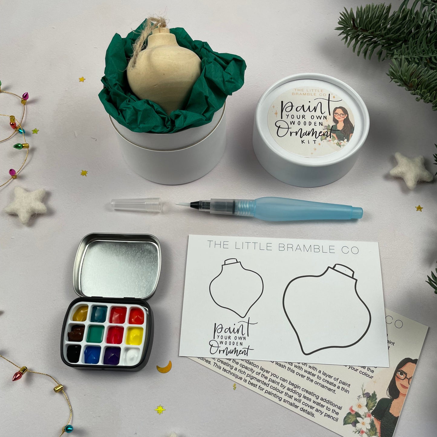 New Kit! Paint Your own Wooden Ornament