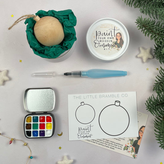 New Kit! Paint Your own Wooden Ornament