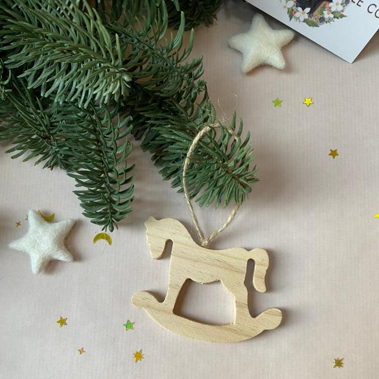 New for 2024! Blank Wooden Ornament (Only) - The Little Bramble Co