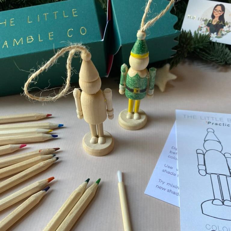 New for 2024! Blank Wooden Ornament (Only) - The Little Bramble Co