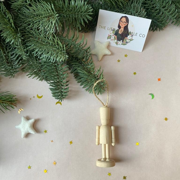 New for 2024! Blank Wooden Ornament (Only) - The Little Bramble Co