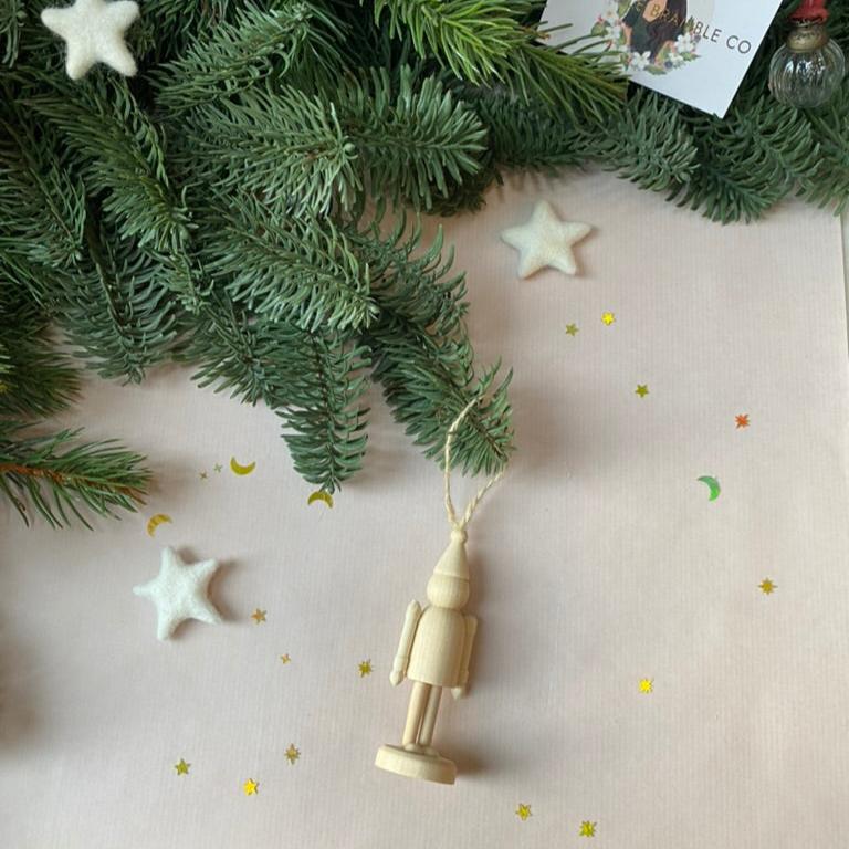New Kit! Colour Your own Wooden Ornament - The Little Bramble Co