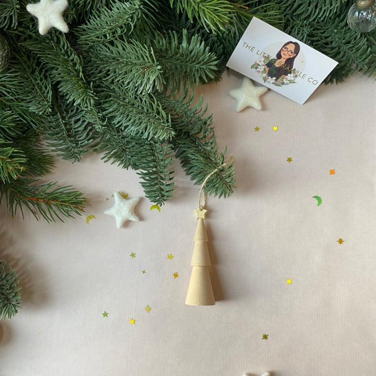 New Kit! Colour Your own Wooden Ornament - The Little Bramble Co